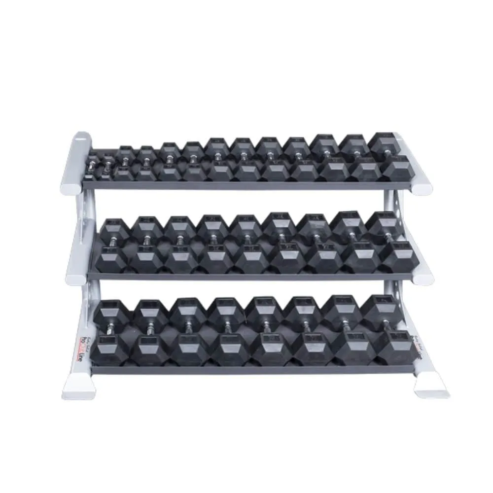 Body-Solid Pro Clubline 3-Tier Dumbbell Rack SDKR1000DB