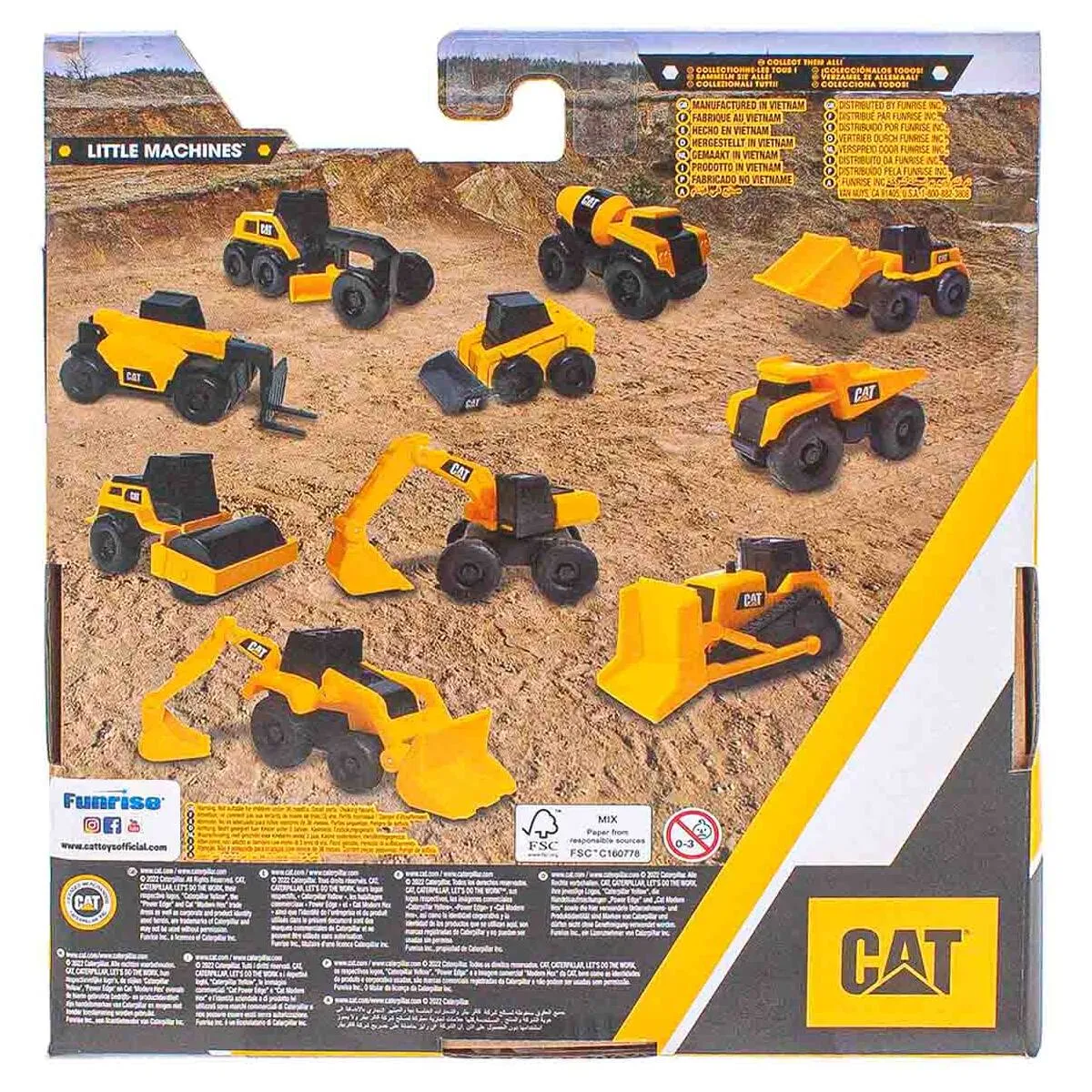 CAT Little Machines Construction Mini Vehicles (5 Pack)
