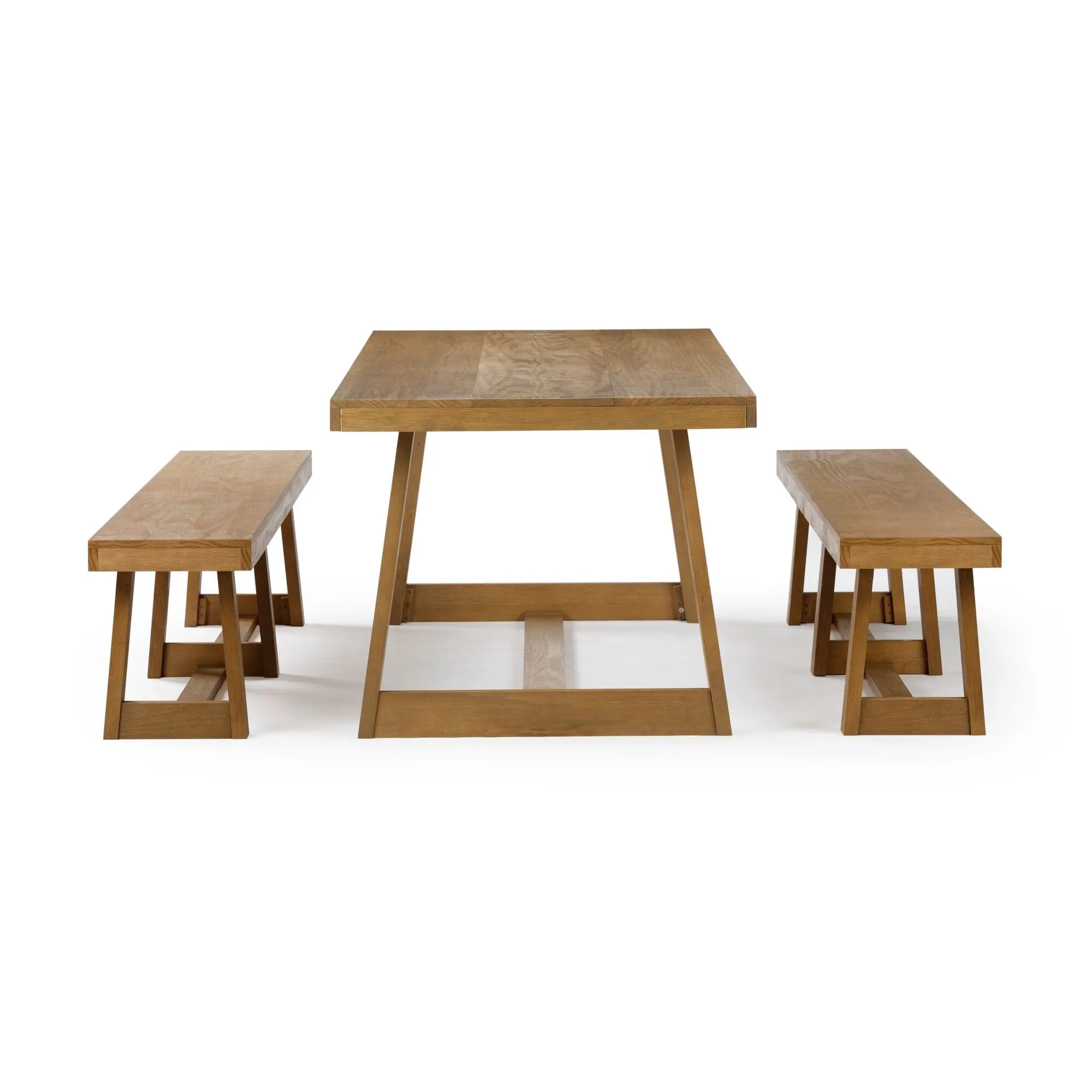 Classic Dining Set with Benches - 94"