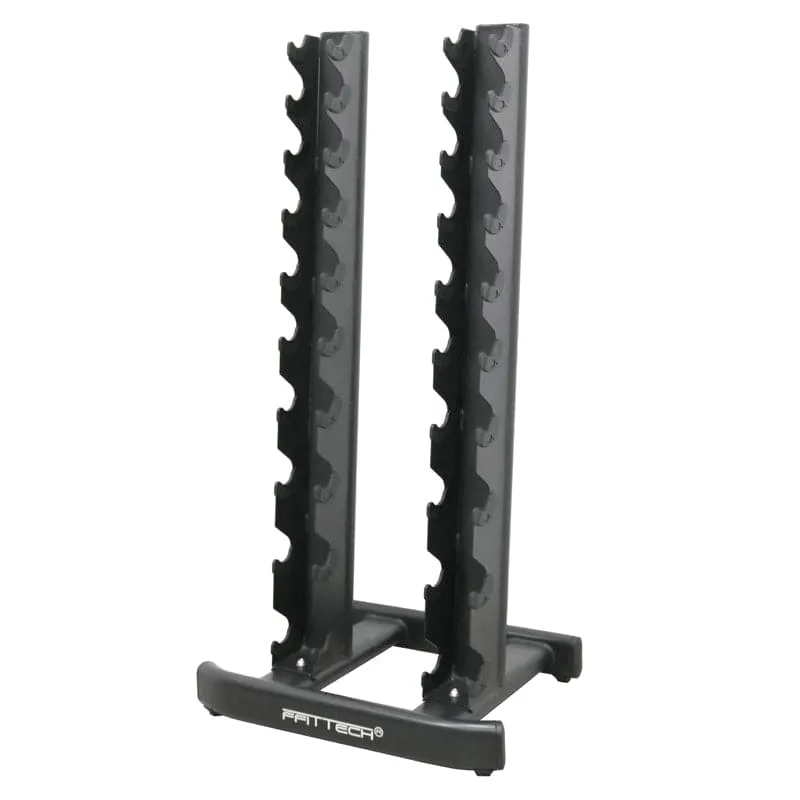 CLEARANCE - 10 PAIR VERTICAL COMMERCIAL DUMBBELL RACK 840VDR10