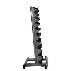 CLEARANCE - 10 PAIR VERTICAL COMMERCIAL DUMBBELL RACK 840VDR10