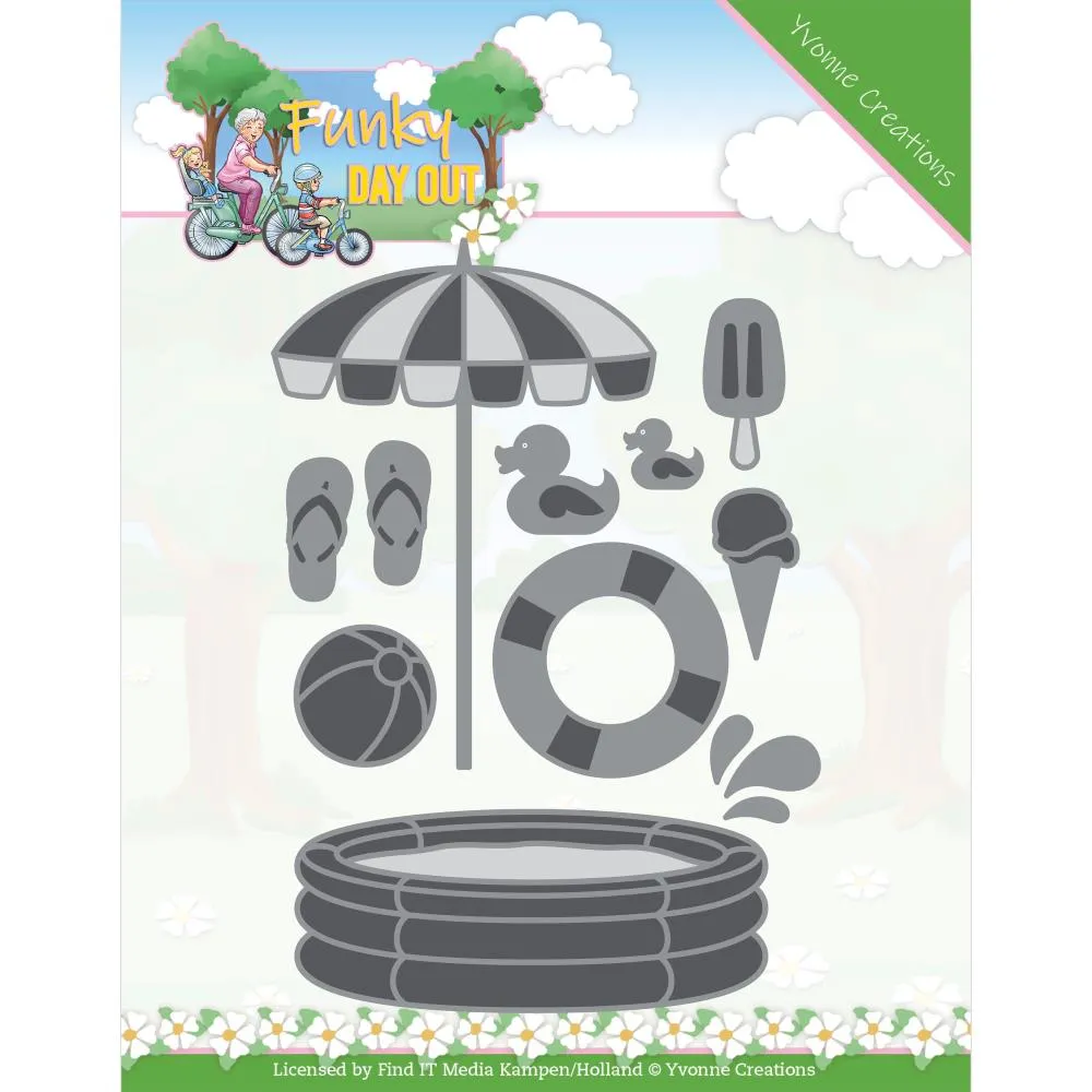 Find It Trading Yvonne Creations Dies - Summer, Funky Day Out*