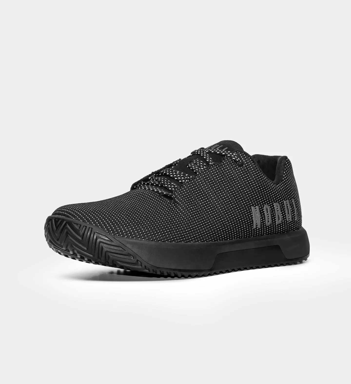 Men's Black Reflective Woven Impact