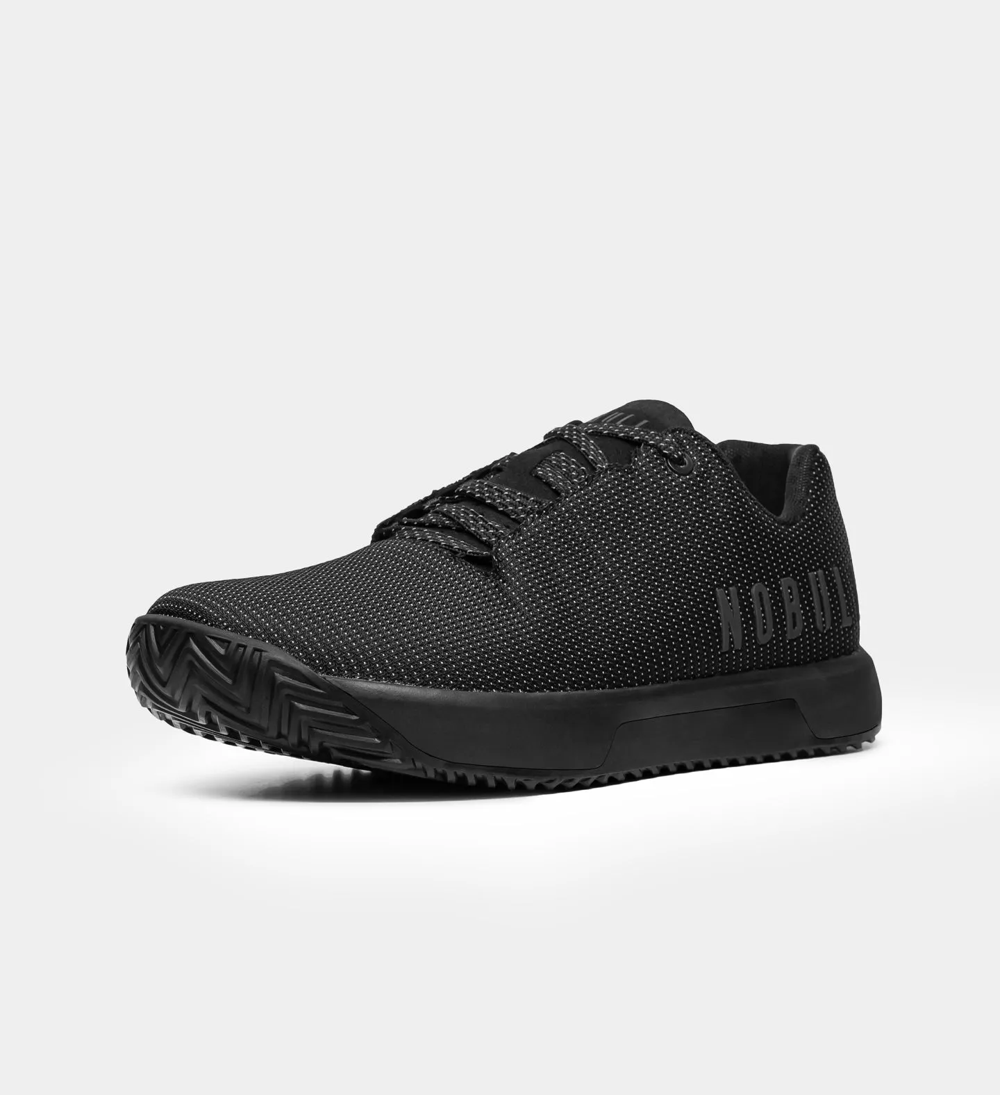 Men's Black Reflective Woven Impact