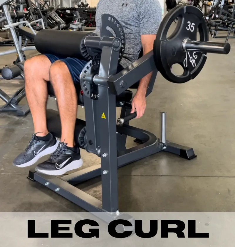 PL7014 Seated Leg Extension Leg Curl Plate Loaded